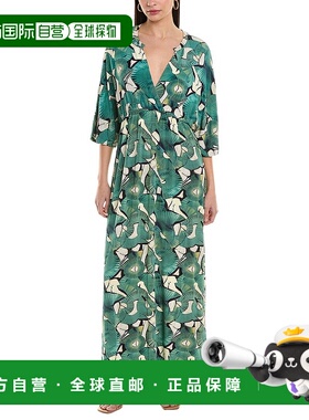 自营ALPHA STUDIO 长裙 - 绿色 连衣裙美国直发奥莱