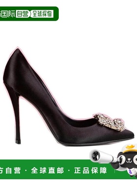 香港直邮Roger Vivier Flower Strass 花钻高跟鞋 RVW41917620RS0