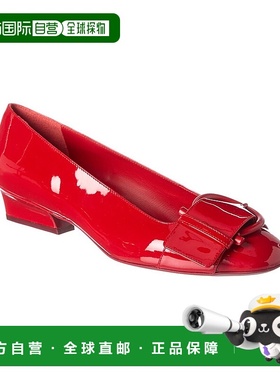 自营 salvatore ferragamoFerragamo Bessie Patent Pump - red