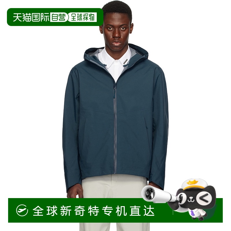 1h可退 香港直邮潮奢arc'teryx 始祖鸟 男士 海军蓝 Arris夹克