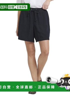 自营 NYDJ Jayne Overdye黑色短裤牛仔裤-多色 美国奥莱直发