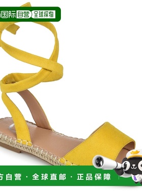 自营 Journee Collection 女士 Tru 舒适泡沫 Emelie 凉鞋 黄色