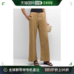 女士 高腰直筒裤 jeans 阔腿裤 美国直邮 休闲裤