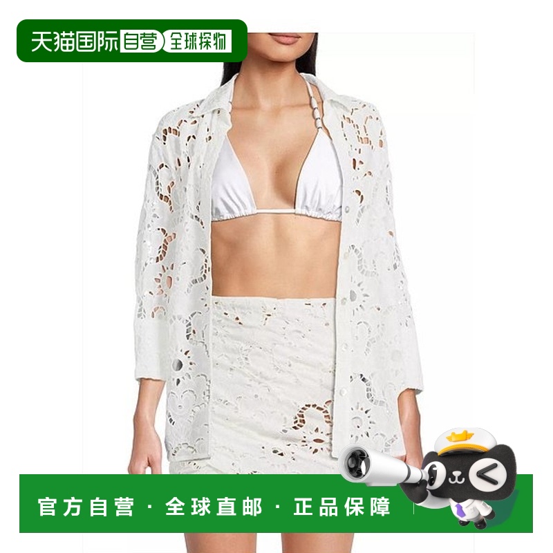 【美国直邮】farm rio 女士 衬衫潮流时尚百搭舒适 简约高级感