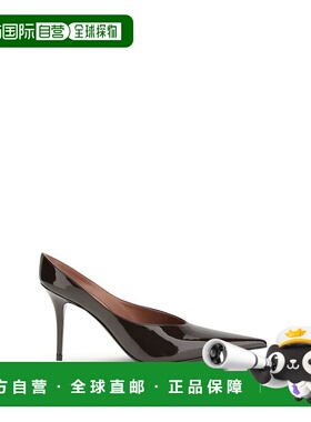 自营Amina Muaddi Calf Leather Bos Taurus Platform Women's Pu