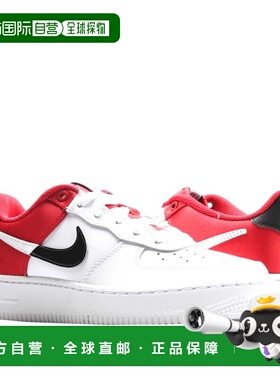 自营Nike Air Force 1 LV8 1 (GS) 大童篮球鞋 - 白色 美国奥莱直