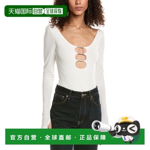 白色 自营alice 连体衣 Kalena 美国奥莱直发 olivia