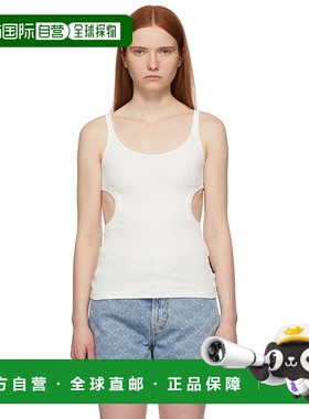 1h可退 香港直邮潮奢 off-white 女士 白色 Meteor 背心 OWAD172C