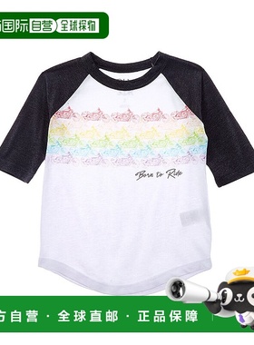 自营 Chaser Born To Ride 插肩棒球 T 恤 - 白色 美国奥莱直发