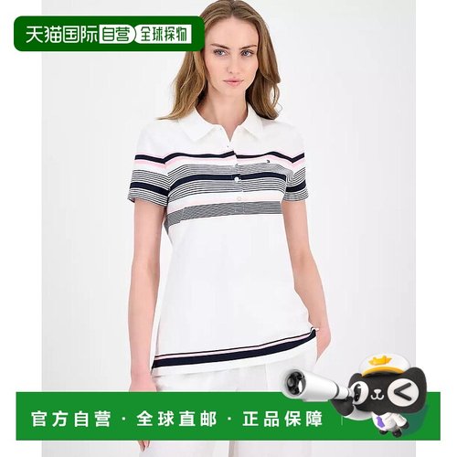 1h可退 【美国直邮】tommy hilfiger 女士 Polo衫女装