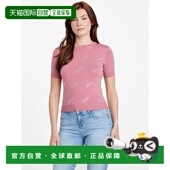皇家紫红色 自营 guess生态佩吉毛衣上衣 美国奥莱直发
