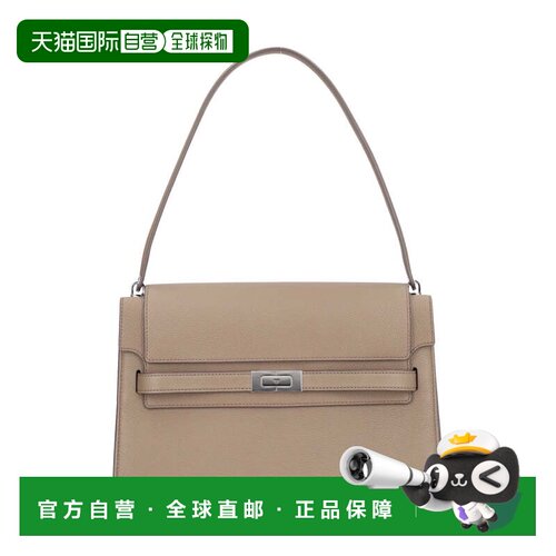 自营tory burchNeutrals Lee radzi将结构化皮革托特包-粉红色 美