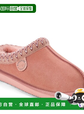 自营Fireside by Dearfoams Women's Greta Genuine Shearling Cl