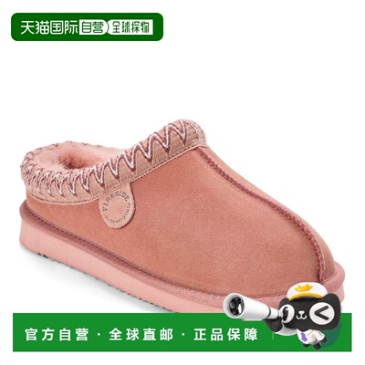 自营Fireside by Dearfoams Women's Greta Genuine Shearling Cl