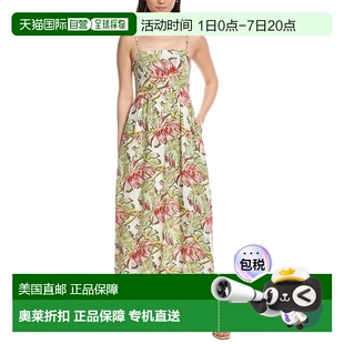 自营Hurley Malibu Maxi Dress - white 美国奥莱直发连衣裙吊带