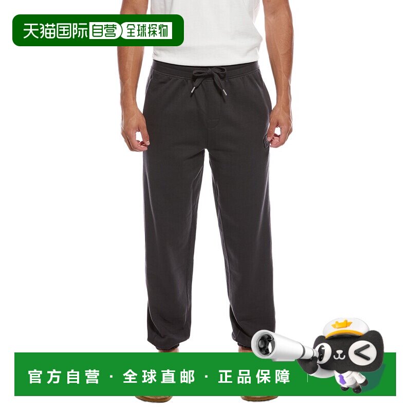 自营BOSS Hugo Boss BB Patch慢跑者-灰色 美国奥莱直发休闲裤