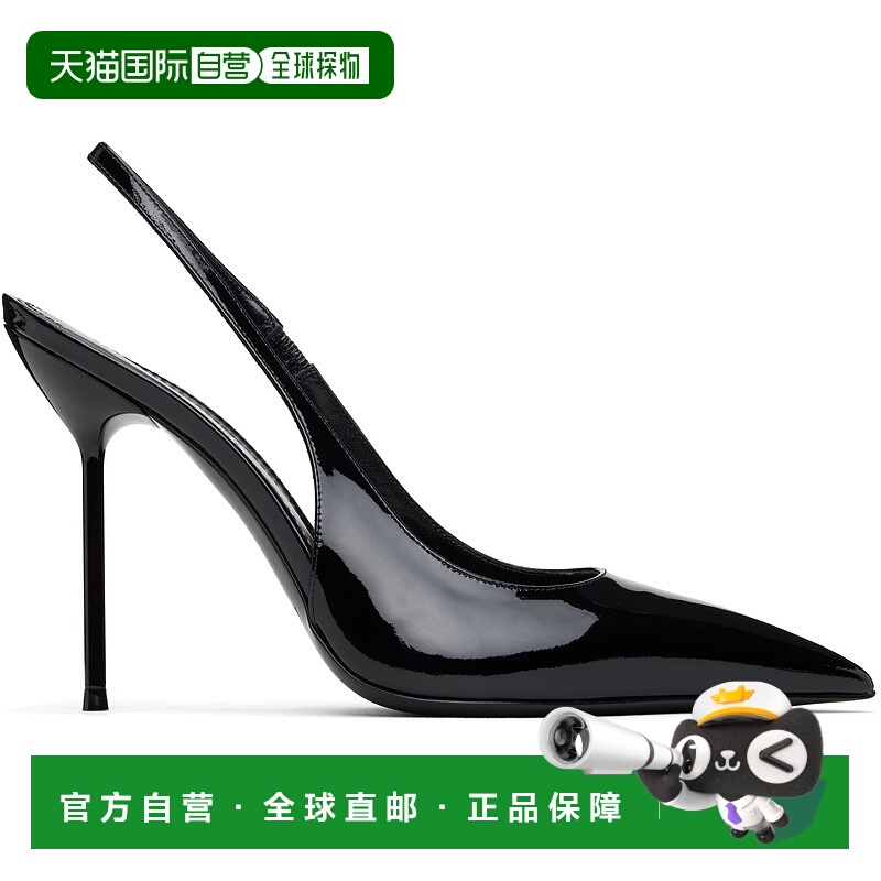 1h可退 香港直邮潮奢 Paris Texas 女士 黑色 Lidia 高跟鞋 PX913