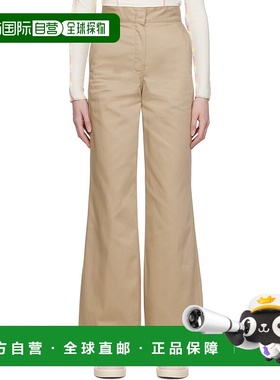 1h可退 香港直邮潮奢 Palm Angels 棕榈天使 女士 米色 Reversed