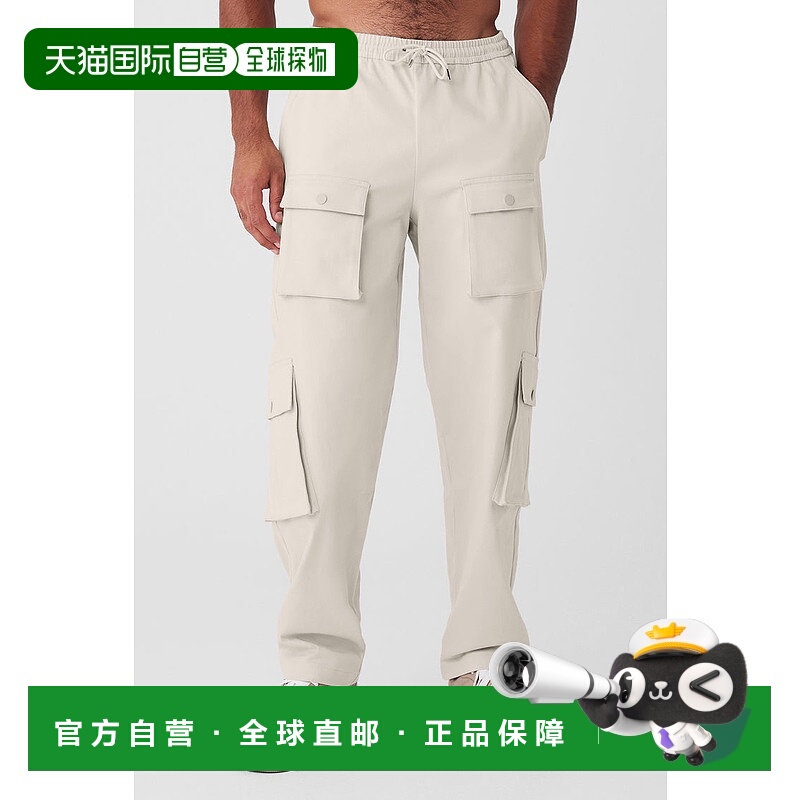 美国直邮AloYoga男士宽松直筒多口袋工装卫裤休闲裤M5173R裤子