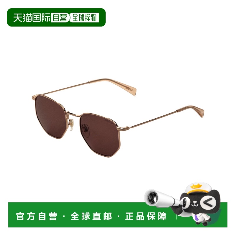自营 levi's李维斯女式时尚51mm金铜太阳镜LV1004S-0DB-U1-金铜