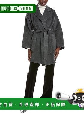 自营weekend max mara周末Max Mara Nella羊毛和羊驼毛混纺外套-