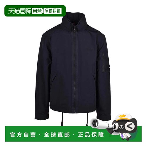 自营tommy hilfigerMen's Windbreaker Jacket - Blue - black 美