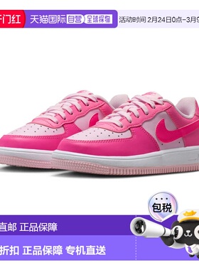 自营Pre School Nike Force 1 Low_Pinksicle/Hyper Pink-Pink Fo