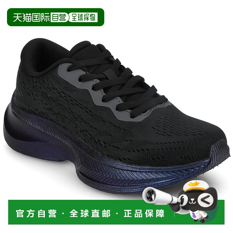 自营 journee collectionJournee女式Blume休闲运动鞋-黑色 美国