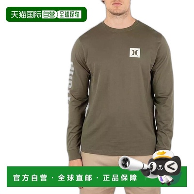 1h可退 【美国直邮】Hurley 男士 ICON 长袖 T恤 运动服 休闲服装