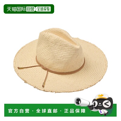 自营J.McLaughlin Offshore Straw Hat - brown 美国奥莱直发草帽