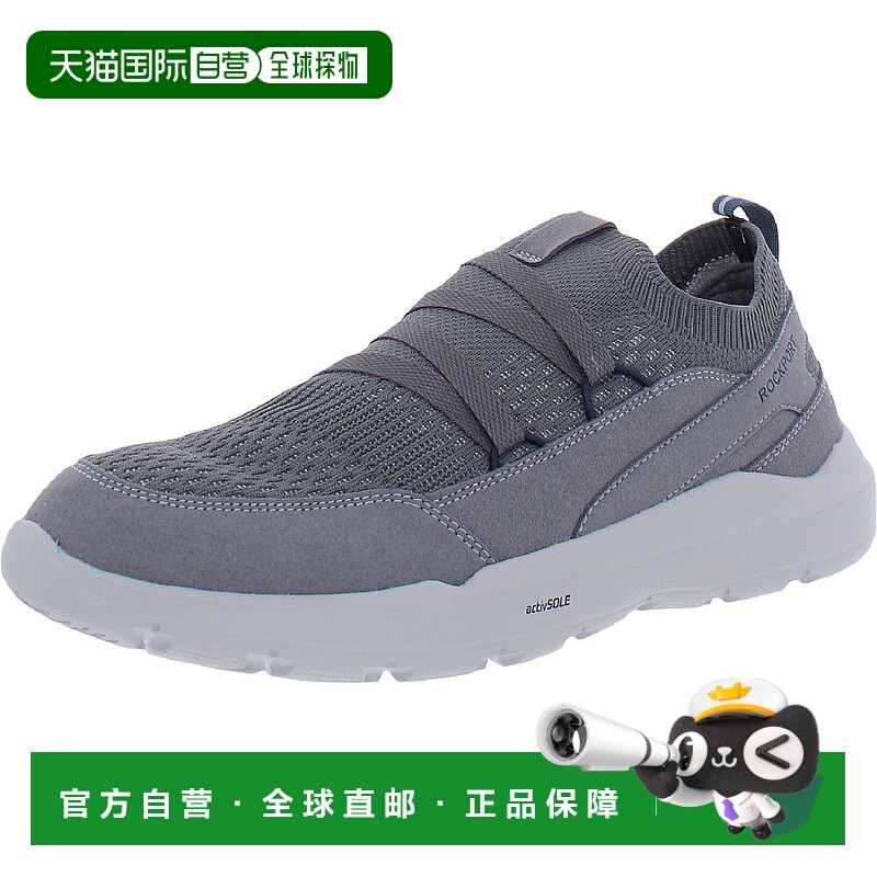 自营rockportTF M Evo Mdg Pull-Up男式休闲时尚运动鞋-灰色 美国