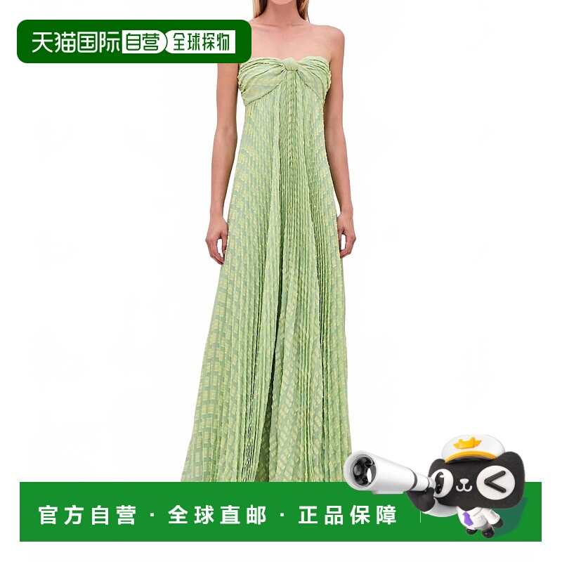 自营alexisElea绿色连衣裙 美国奥莱直发