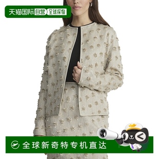 lafayette new 自营 148 白 yorkLafayette 148纽约亚麻混纺夹克