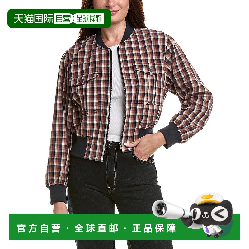 自营Kenneth Cole Bomber Jacket - red 美国奥莱直发
