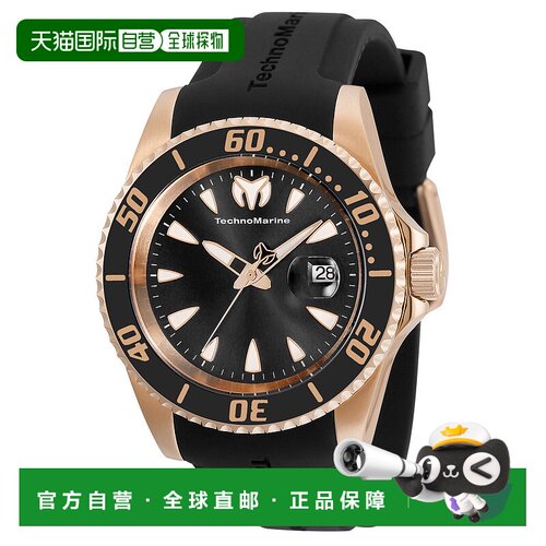 自营 TechnoMarine Men's Sea 42mm Quartz Watch - black 美国奥