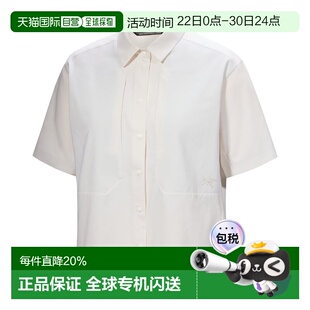 加拿大直邮始祖鸟SIMA SHIRT女款户外轻量耐磨防晒短袖衬衫UPF40