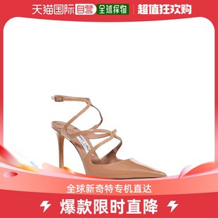 女士尖头高跟鞋 美国直邮Jimmy Choo 布鞋 真皮凉鞋 浅口爆款