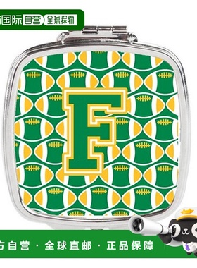 自营 Carolines Treasures CJ1069-FSCM 字母 F 足球绿色和正品