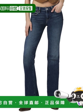 自营PAIGE Laurel Canyon Allusion Bootcut Jean - blue 美国奥