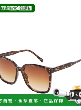 自营Fossil Women's Square Sunglasses - multi 美国奥莱直发
