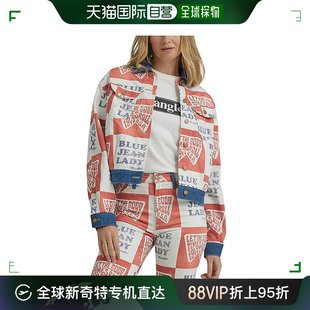 女士 wrangler 外套牛仔夹克西装 美国直邮 休闲威格