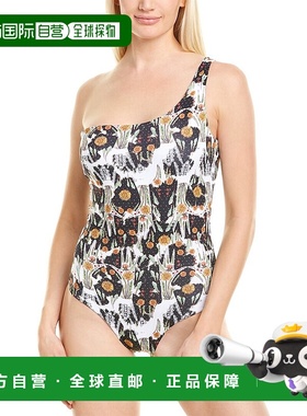 自营 Martha Rey Zenobia 一件式 - 白色 美国奥莱直发泳衣