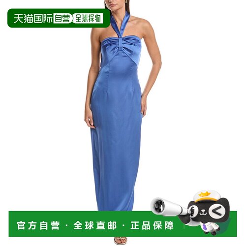自营Ramy Brook Amrita Gown - Blue 连衣裙美国直发奥莱