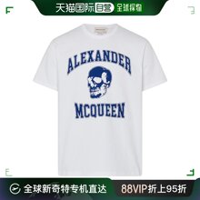 alexander 美国直邮 mcqueen 男士 T恤短袖 上装 99新未使用