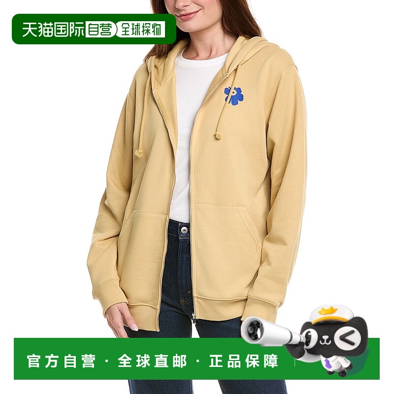 自营Marimekko Unikko Zip Hoodie - tan 美国奥莱直发
