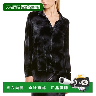 Silk Halle Blend Shirt 美国奥莱直发 自营Bella black Dahl