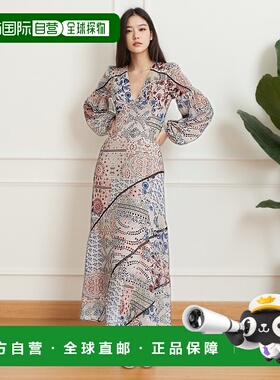 自营 belle & bloomIn Your Dreams Maxi连衣裙-米色 美国奥莱直