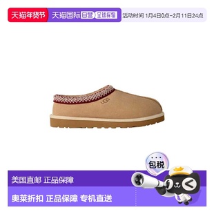 自营Men's UGG Tasman II Driftwood / Biking Red 1174671-DWD -