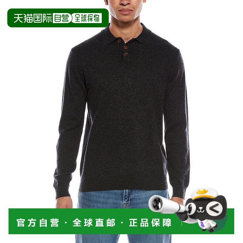 自营Brodie Cashmere Wool & Cashmere-Blend Trophy Neck Sweate