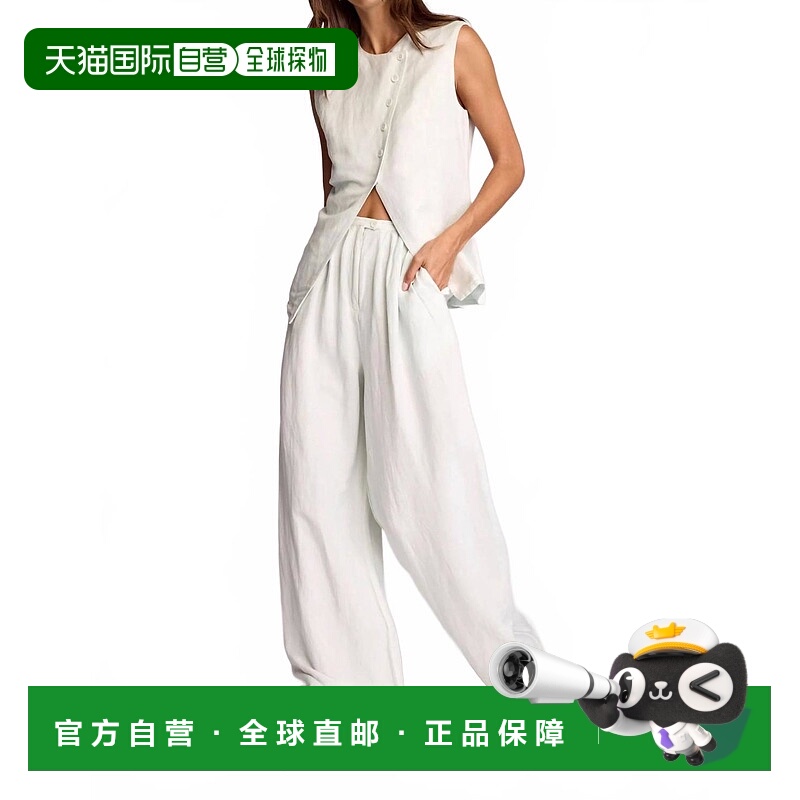 自营 sundays特里斯坦裤子天空灰色-天空灰色 美国奥莱直发